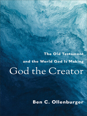 cover image of God the Creator